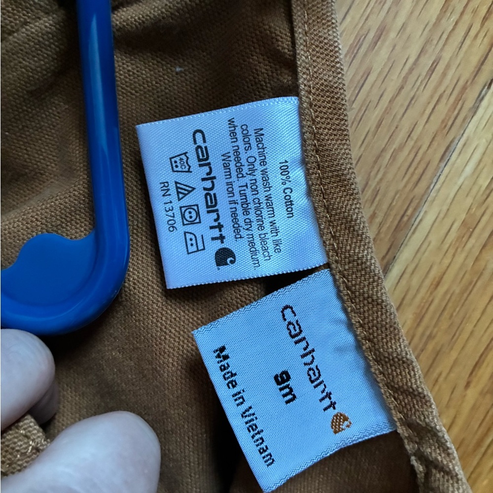 Carhartt Brown Kids Overalls - Picture 2 of 3